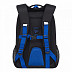 Рюкзак школьный GRIZZLY RB-156-1 /1 black/blue