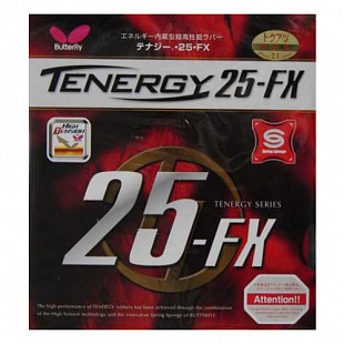 Накладка для ракеток Butterfly Tenergy 25 Fx red