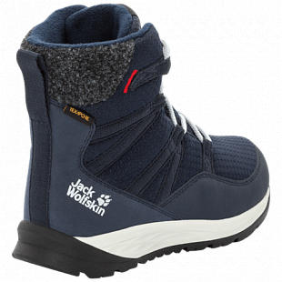 Ботинки детские Jack Wolfskin Polar Bear Texapore High K dark blue / off-white