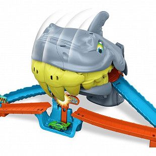 Игровой набор Hot Wheels Shark Chomp Beach (JHL96)