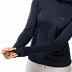 Джемпер женский Jack Wolfskin Kiewa Hooded Jacket W midnight blue