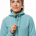 Джемпер женский Jack Wolfskin Modesto Hooded Jkt Women aqua