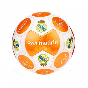 Мяч футбольный D33100 orange/white