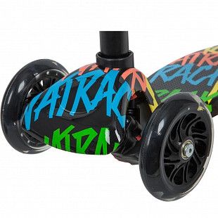 Самокат-кикборд Novatrack RainBow Start Graffiti 120.NRAINBOW.GBL20