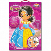 Набор для детского творчества Dalis Раскраска из пластилина Кукла Мария МС-208