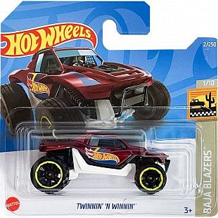 Машинка Hot Wheels Базовой коллекции Twinnin' 'N Winnin' 2/250 (5785 HCW83) mainline 2022