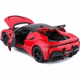 Машинка Bburago Ferrari SF90 Stradale (18-16015) red