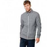 Толстовка мужская Jack Wolfskin Finley Jacket M slate grey