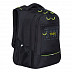 Рюкзак городской GRIZZLY RU-138-3 /1 black/light green