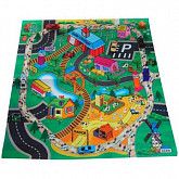 Игровой набор Shenzhen Toys инерционных машинок с ковриком My Dream Mat - Ферма 019A-6