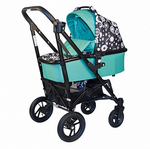 Коляска 2 в 1 BabyHit Drive 2 (Black-Green)