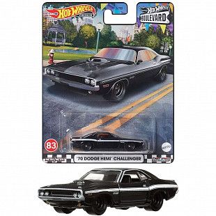 Машинка Hot Wheels '70 Dodge Hemi Challenger (GJT68 HKF25)