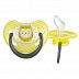 Пустышка Canpol babies Night Dreams Силиконовая Ортодонтическая 0-6 мес. (22/500) yellow