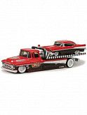Эвакуатор игрушечный и машинка Maisto 1957 Chevrolet Flatbed & 1957 Chevrolet Bel Air (15055)