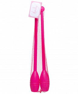 Булавы для художественной гимнастики Amely AC-01 35 см pink