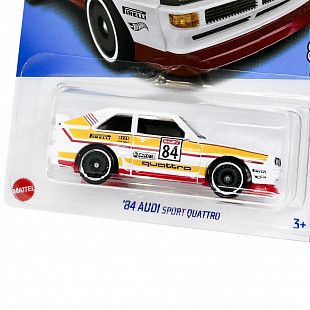 Машинка Hot Wheels Базовой коллекции '84 Audi Sport Quattro 152/250 (5785 HKJ66) mainline 2023
