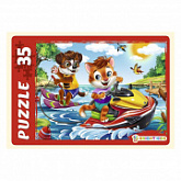 Макси-пазлы Рыжий Кот Водная прогулка ПМ35-6785