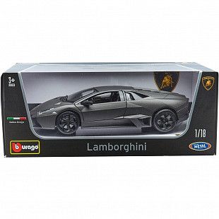 Коллекционная машина Bburago 1:18 Lamborghini Reventon (18-11029) gray