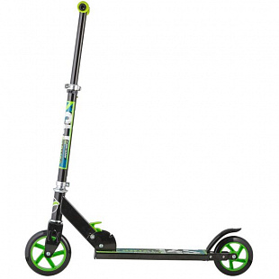 Самокат городской Novatrack Jungle Black/Green 141-160мм 145S.JUNGLE.BGN7