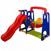 Игровой комплекс RS M0261 4 в 1 (Качели, горка, баскетбол и мяч)