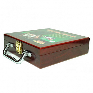 Сувенирный набор для игры в покер Zez Sport 6641-M1 (в чемодане)