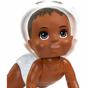 Игровой набор Barbie Ползающий младенец (GHV83 GHV85)