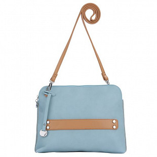 Женская сумка Pola 4222 grey/blue