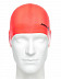 Шапочка для бассейна (плавания) взрослая Mad Wave Neon Silicone Solid red