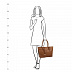 Женская сумка Pola 4268 light brown