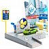 Игровой набор Bburago Street Fire Автомойка с машинкой (18-30406) green