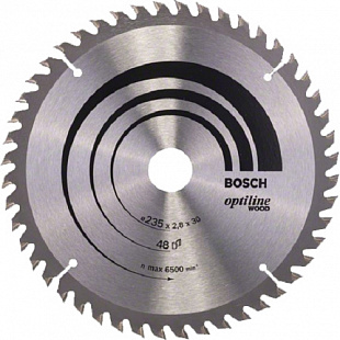 Диск пильный Bosch 235х30 мм 48 зубьев 2608640727