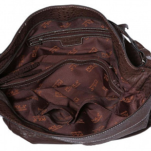 Женская сумка Pola 8242 dark brown