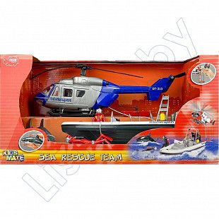 Игровой набор Dickie Toys Морской спасатель, фрикционный (203314647) blue