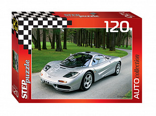 Мозаика Step Puzzle Золотая серия -10 120 Машины 75010