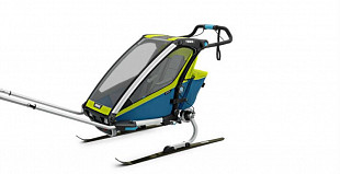 Детская мультиспортивная коляска Thule Chariot Sport1 lime (10201002)