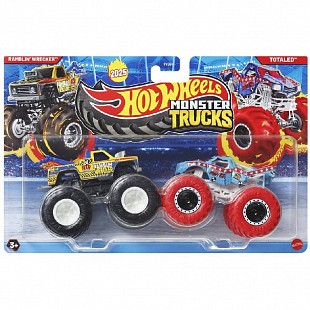 Набор машин Hot Wheels Монстр Ramblin' Wracker VS Totaled (FYJ64 JCC67)