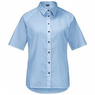 Рубашка женская Jack Wolfskin Nata River Shirt W ice blue stripes