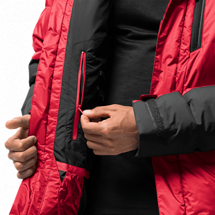 Куртка мужская Jack Wolfskin The Cook Parka red lacquer