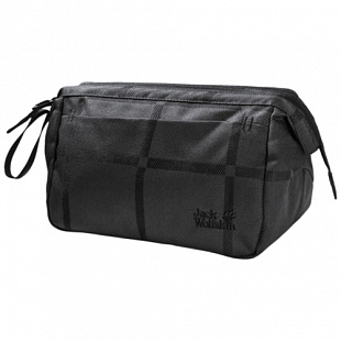 Несессер Jack Wolfskin Space Talent Washbag Y.D. black big check 8006251-8014