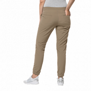 Брюки женские Jack Wolfskin Kalahari Cuffed Pants Women sand dune