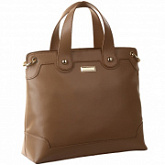 Женская сумка из кожи Pola 9001 brown