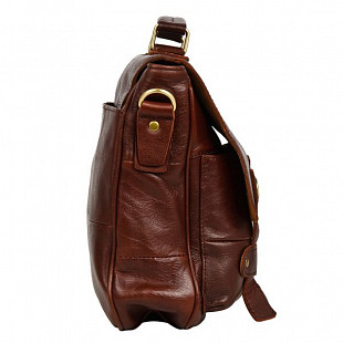 Мужская сумка Pola 5221 dark brown
