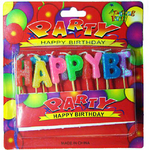 Набор свечей Праздничный HP