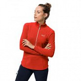 Пуловер женский Jack Wolfskin Echo Women orange coral