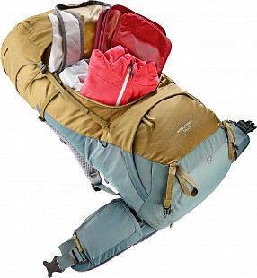 Рюкзак Deuter Aircontact 55+10 3320321-6206 clay/teal (2021)