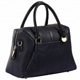 Женская сумка из кожи Pola 9017 dark blue