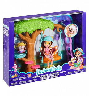 Игровой набор Enchantimals Качели Фелисити Лис FRH44 FRH45