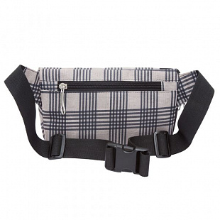 Поясная сумка GRIZZLY MM-925-3 black/beige square