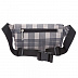 Поясная сумка GRIZZLY MM-925-3 black/beige square