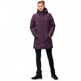 Пальто женское Jack Wolfskin Svalbard Coat Women aubergine